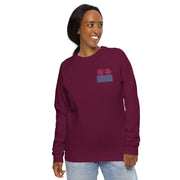 Unisex organic raglan sweatshirt, O8-2