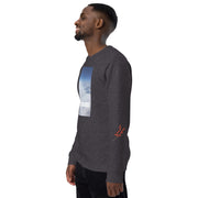 Unisex organic raglan sweatshirt, O8-4