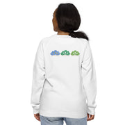 Unisex organic raglan sweatshirt, O8-2